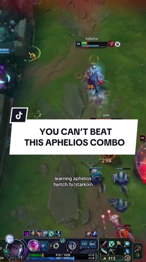 Unbeatable Aphelios Combo in League of Legends