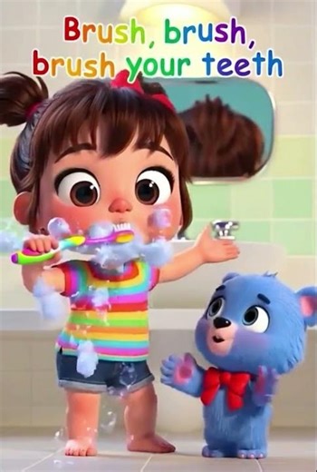 Brush Your Teeth Song | Little Mia Rhymes