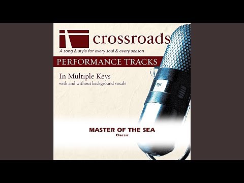 Master of the Sea (Performance Track with Background Vocals in C#)