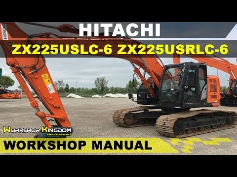 HITACHI ZX225USLC-6 ZX225USRLC-6 Workshop Service Repair Manual - English - PDF Download