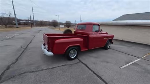 TEST DRIVE 1955 Chevy Step Side 3100 $24,900 Maple Motors #3385-1 | Maple Motors