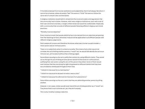 Typewriter - Chapter 3 - Subjectivity vs Objectivity