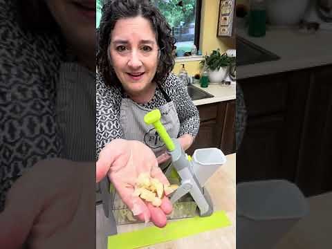 Rapid-prep Mandoline by Pampered Chef detailed how-to video (link in the description)
