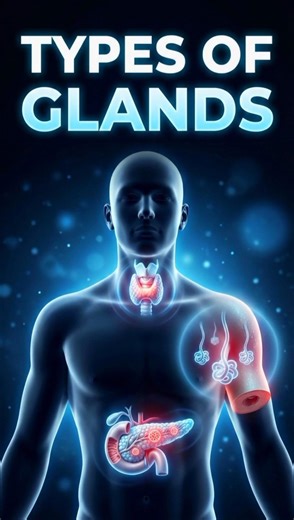 Types of Glands | Exocrine, Endocrine & Mixed | Anatomy