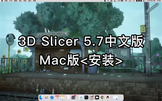 3D Slicer 5.7中文版 for Mac安装后检查步骤