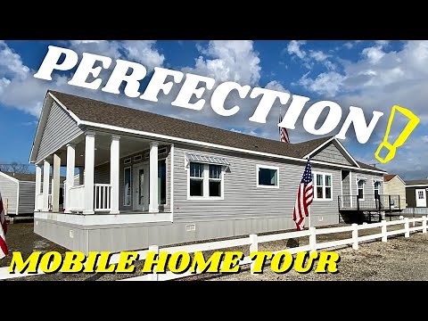 This home screams PERFECTION! Dream house has endless features outside & inside! Mobile Home Tour