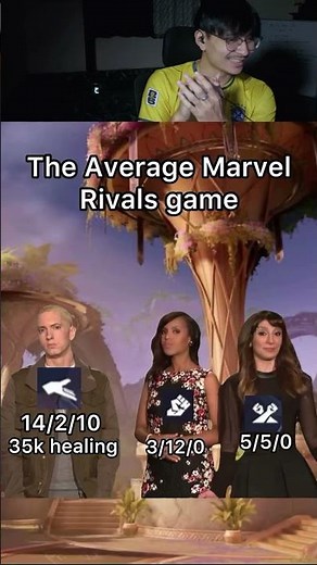 Average Marvel Rivals ranked game be like💀 #marvelrivals #shorts