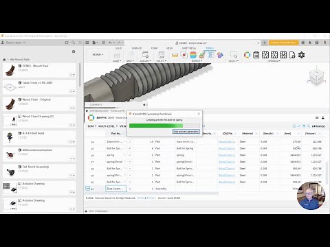OpenBOM for Autodesk Fusion 360 - First BOM Creation