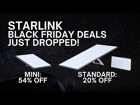 Starlink Black Friday Deals Just Dropped, Up To 54% Off