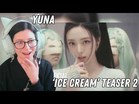 ITZY Yuna ‘Ice Cream’ Teaser 2 Reaction | Stop-Motion Fairytale Vibes, Stillness vs Movement