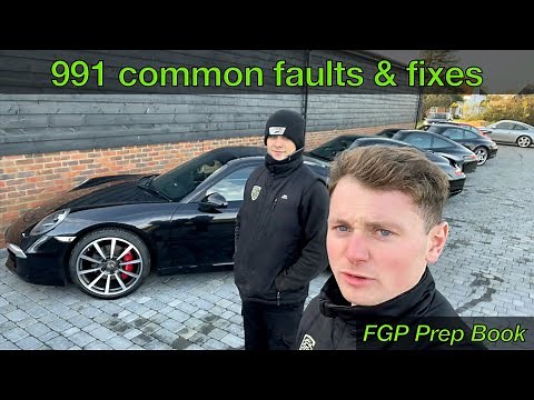 Porsche 991 Common Faults & Fixes - FGP Prep Book EP32