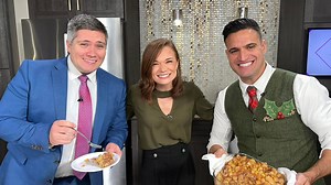 Breakfast dishes with Firefighter Tim