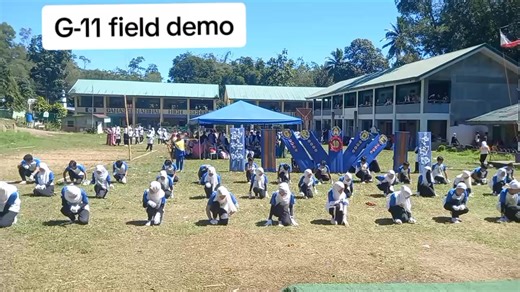 G-11 Field Demonstration: Intramurals Sa School Dance 2023