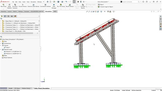 33.太阳能电池板。模拟设置。第二部分
