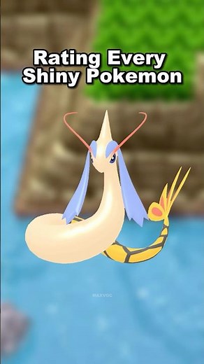 SHINY Milotic Rating Every Shiny Pokemon #pokemon #shinypokemon