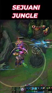 SEJUANI JUNGLE = NEW META QUEEN 🐗❄️🔥#leagueoflegends #junglediff #leagueclips