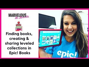 Finding books, creating and sharing collections in Epic Books