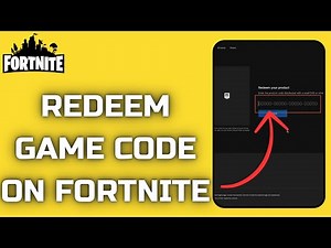 How to Redeem Game Code on Fortnite (2024)