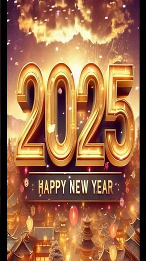 Celebrate New Year 2025 Stunning Wishes, Greetings & Countdown Festivities #happynewyear2025 #viral