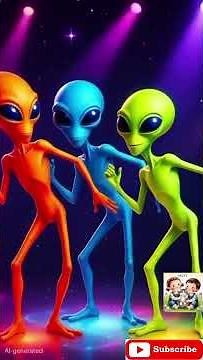 Dancing Green Alien 👽 | Dame Tu Cosita Kids Dance | Fun Dance Challenge!