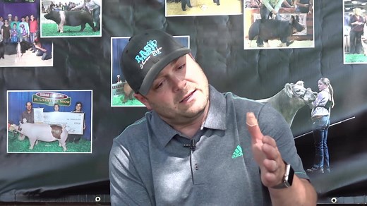 *MUST WATCH* If there was ever a video that ANY pig feeder who wants to improve and who's trying to learn ought to watch, it's this one right here. Our good buddy Andrew Rash lays out a road-map to the backdrop in this educational video on how they adjust to getting in new babies, what they're feeding, and how they manage their show barn. We thank Andy and his family for being loyal advocates of the Sunglo Feeds brand for many years now. The proof is in the pictures. The info was so good, we had