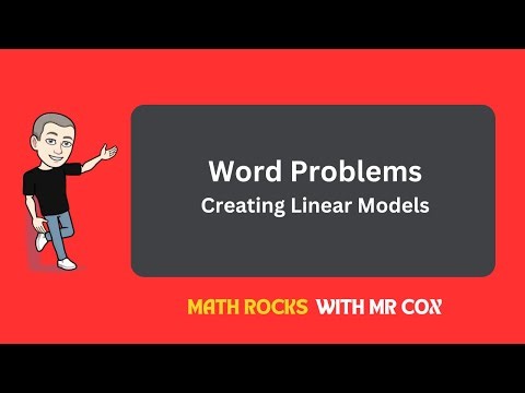 Word Problems using Linear Models