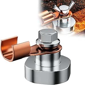 Welding Magnetic Grounding Clamp, 2025 New Magnetic Welding Ground Clamp, Welding Magnets Clamps Tool, Welding Support Clamps Tools for Weldings Cutting (L（3.7 * 3.7cm）, 1PC)