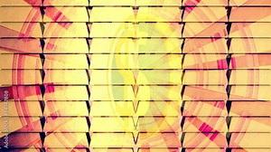 Retro rotated money sign, loop