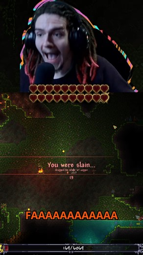 RickyRedux on Instagram: "A quick example on why the summoner class is the worst in Terraria. #gamingmoment #twitchclips #gamingclips #funnygaming #terraria"