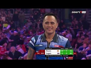 26) Cristo Reyes vs Lourence Ilagan 2020 PDC World Darts Championship 2019.12.17 Round 1