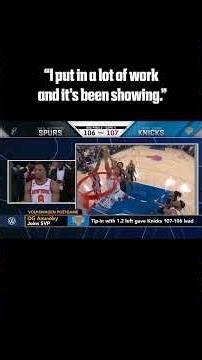 OG Anunoby breaks down his game-winning bucket 🏆