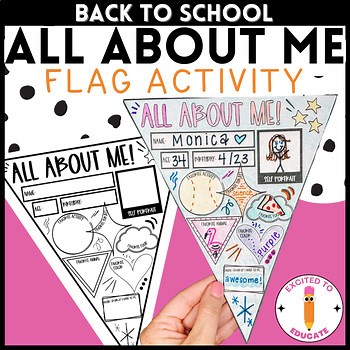 All About Me Flag | Pennant | All About Me Banner