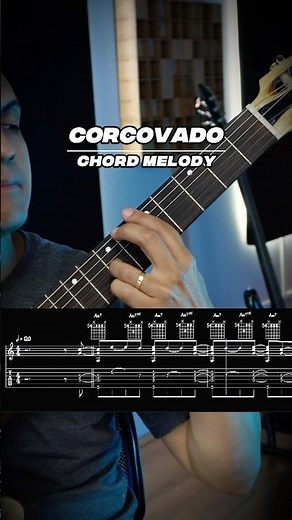 “Corcovado - Antônio Carlos Jobim - Chord Melody” #guitar #fingerstyleguitar #guitarcover #jazz