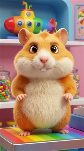 Cute Hamster MAGICAL JELLYBEAN SUBMARINE ADVENTURE