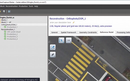 ContextCapture Update19正射影像编辑功能