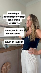 You know scholarships exist…but every time you try to look into them, you end up overwhelmed, confused, and with way more questions than answers. 😓 There's no secret to scholarships. 💡 There's just a strategy. ✨ 💰 I won $125,000 in college scholarships, and I've spent the past 10 years teaching families how to do the same. To date, our families have won $16.5 MILLION in college scholarships. 🤗 Curious to see if our strategies can work for your family? If you're the parent of a high school ju