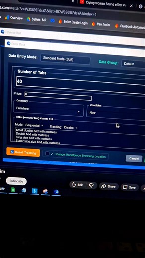 Facebook Marketplace Auto Listing Bot Tool #fbmarketplace #facebookmarketplace #fbtool #autobot