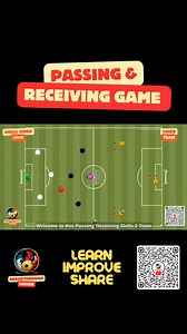Passing & Receiving Three Team Timer Small Sided Game  Get your unopposed & opposed practice in simultaneously with this session  Created using TacticalPad 欄 #Football #Passing #Receiving #Drill #Soccer #Session #Drills #SmallSidedGames | Breakthrough Soccer | Facebook