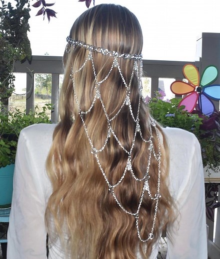 Medieval Chainmail Headpiece: Elven Crown, Ren Faire Costume - Etsy