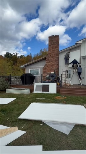 See ya, wood siding  Diamond Kote Siding System in with a 30-year warranty and essentially 0 maintenance — no need to paint or touch up, which is JUST what the homeowner ordered.  #siding #renovation #fixerupper #diamondkote #generalcontractor | Mason Contracting Co. LLC | Facebook