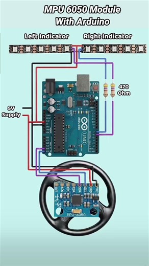 MPU 6050 with Arduino Uno | X-Y axis | Mega Science #tech #ideas #electronic #hack #diy
