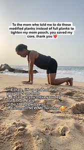 312K views · 2.3K reactions | A mom pooch is often caused by a weak...