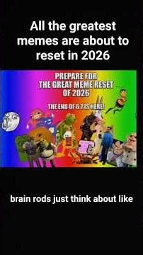 The greatest memes are about a reset