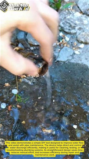 Amazing DIY Water Flow Tool That Solves Pipe Problems Fast! 💧🔥