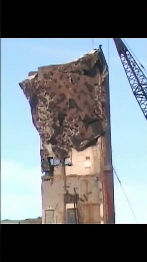 Incredible High-Rise Demolition #demolition