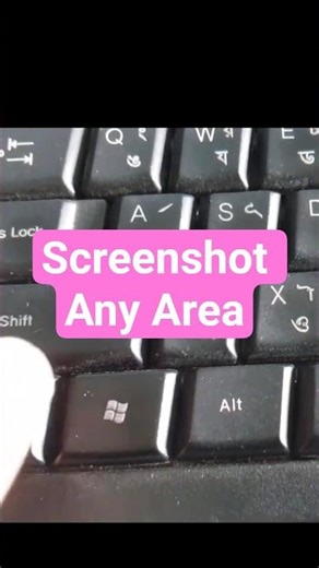 Screenshot any area in Windows