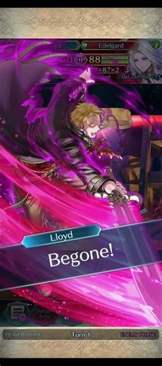 Morph Lloyd🧟‍♂️ v. Emblem Edelgard💍 | #shorts #feh #feheroes #feヒーローズ #fireemblemheroes