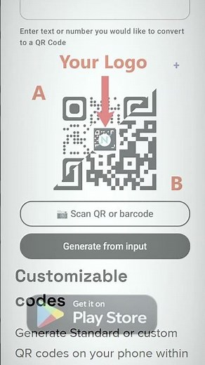 Create free custom QR codes.