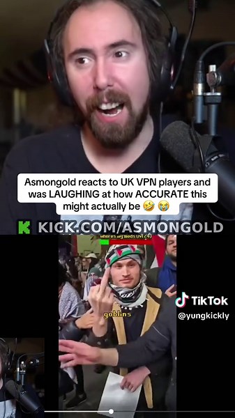 Asmongold Laughs at UK VPN Players' Reactions