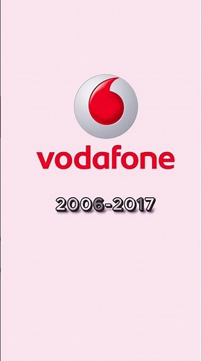 Vodafone Logo Evolution #vodafone #logo #evolution #shorts